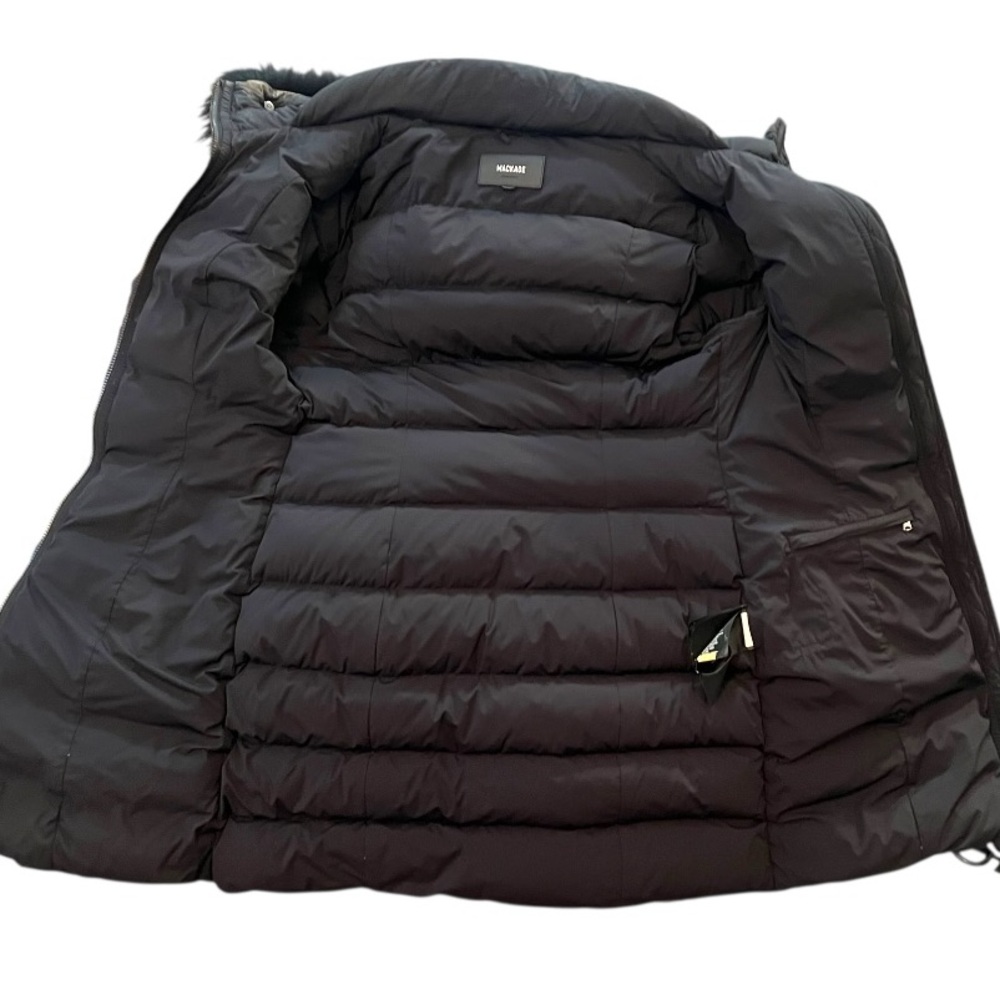 🖤𝐌𝐀𝐂𝐊𝐀𝐆𝐄 Calla-X Down Coat w/ Real Fur Trim – Size Small 🖤 - Picture 7 of 7